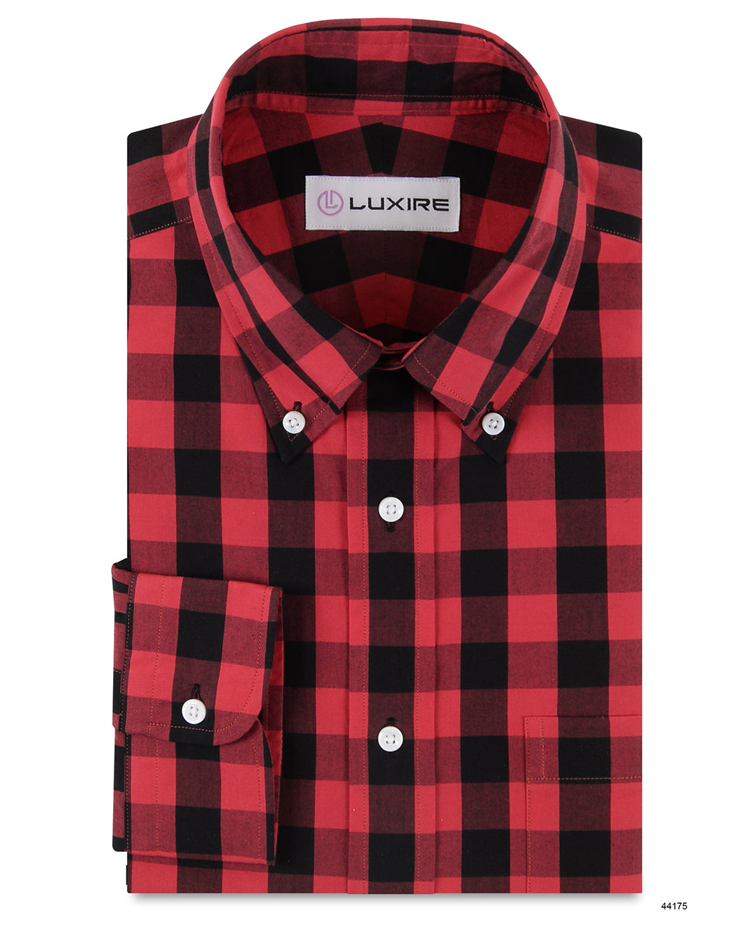 Turkey Red Buffalo Checks - 1