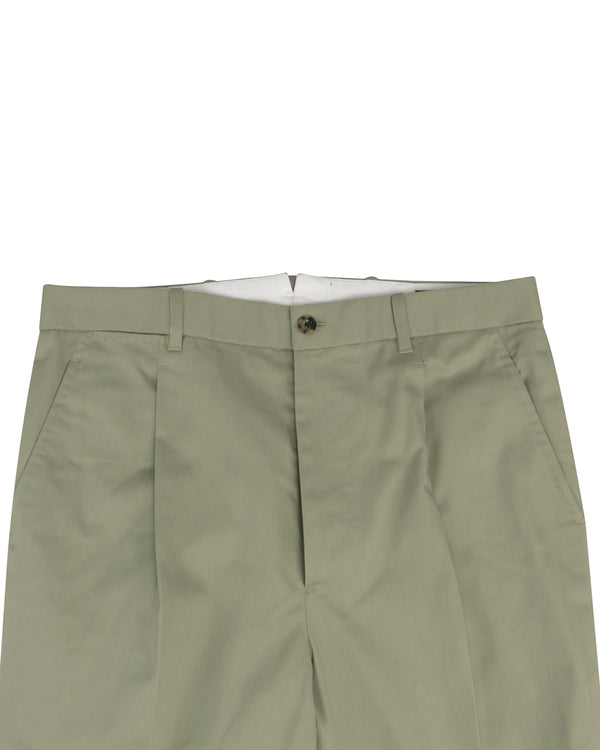 Twill Cotton: Blanch Green