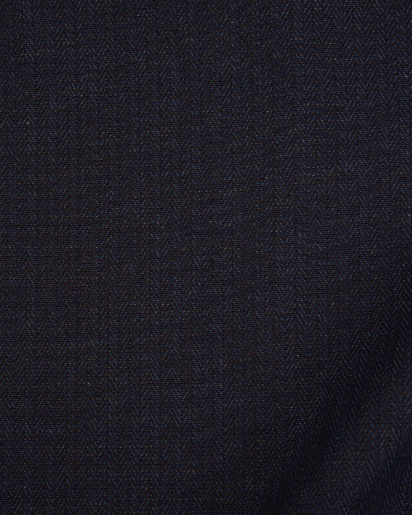 Luxire Noragi / Kimono in Indigo Herringbone