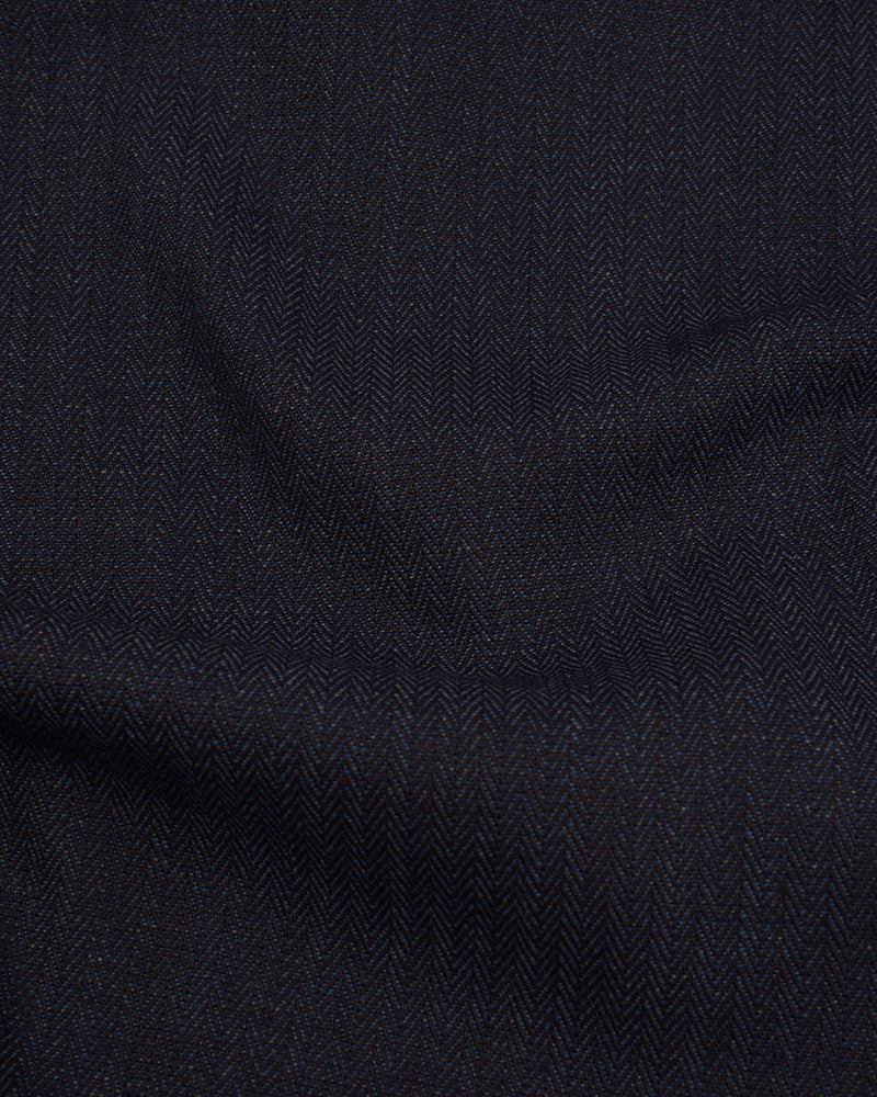 Luxire Noragi / Kimono in Indigo Herringbone