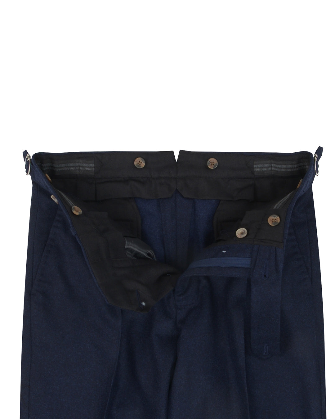 VBC Dark Navy Woollen Flannel - 3