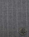 VBC Granite Grey Striped Wool Pants