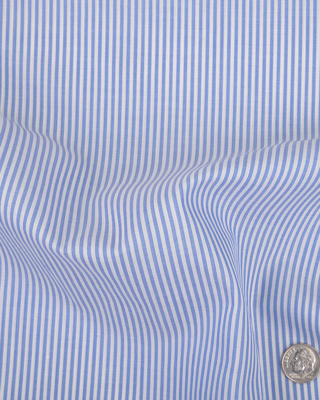 Carlo Riva White Blue Dress Stripes - 5