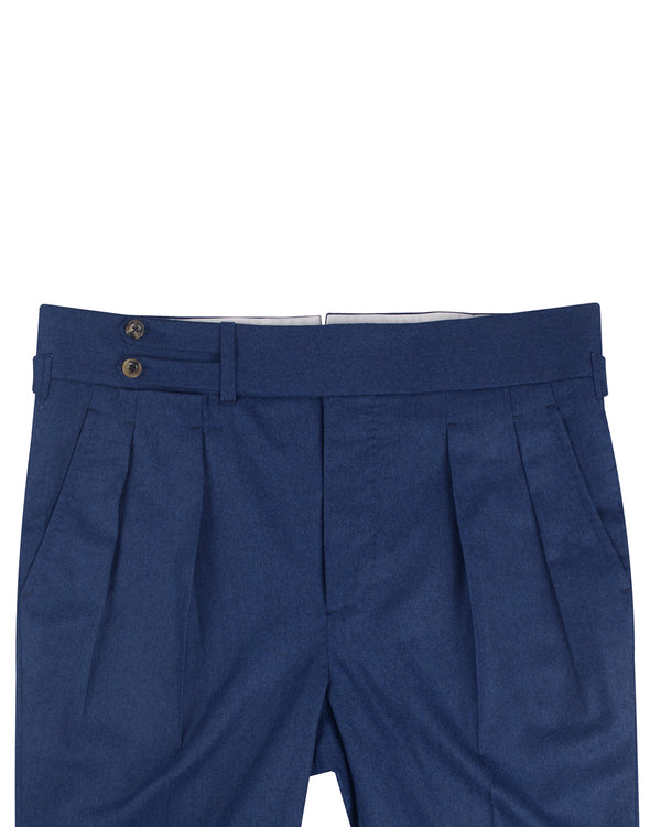 Vitale Barberis Canonico - Flannels  Sapphire Blue