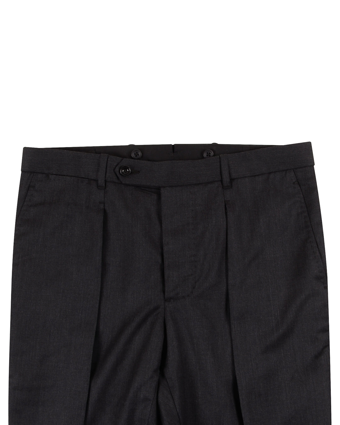Vitale Barberis Canonico - Prunnelle 110s Mid Grey Twill - 2