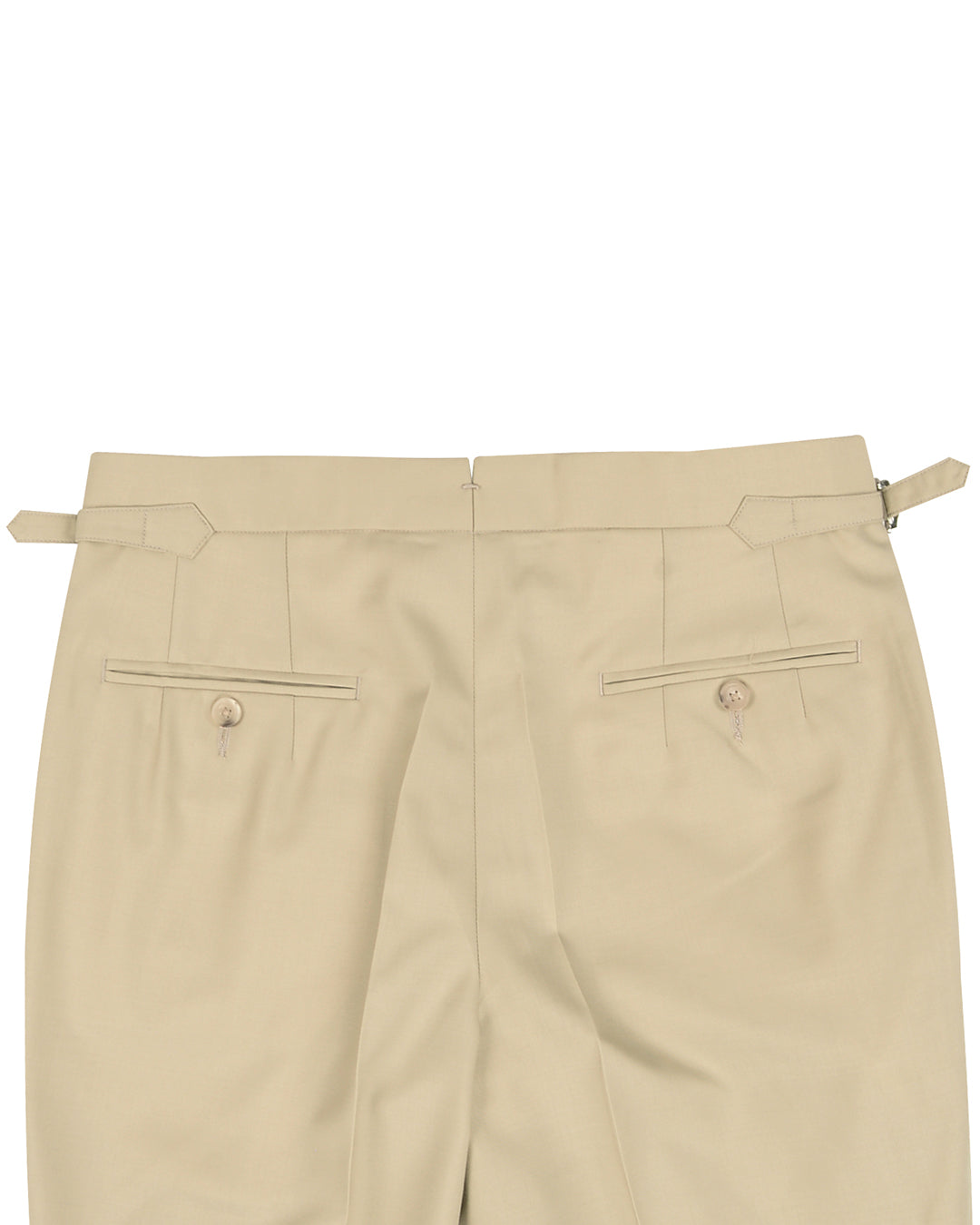 Washable Wool Pants: Khaki-Tan – Luxire Custom Clothing