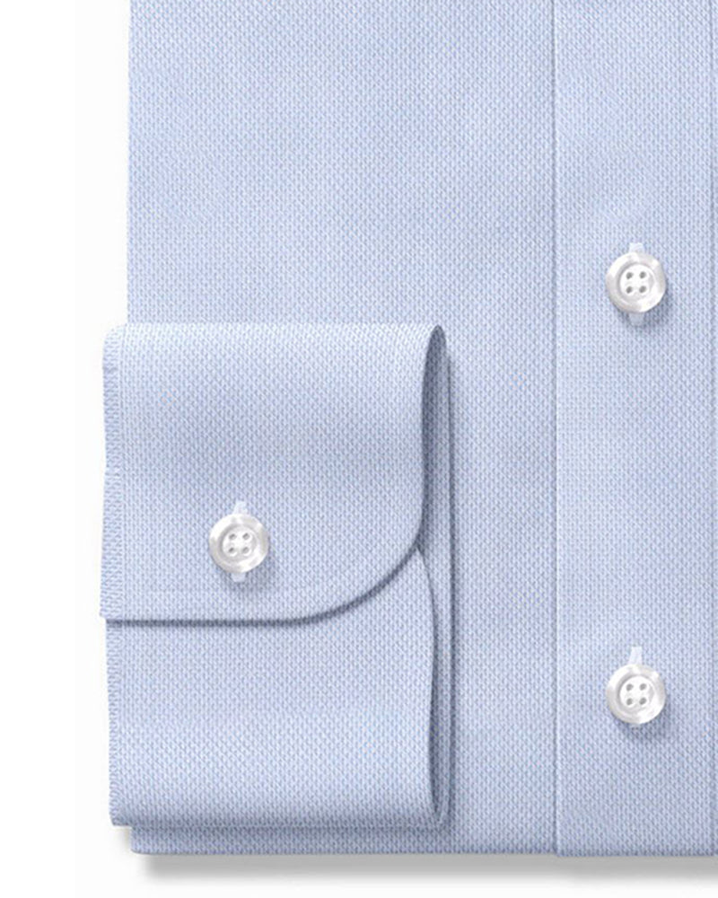 Albini Fine Light Blue Pinpoint Oxford