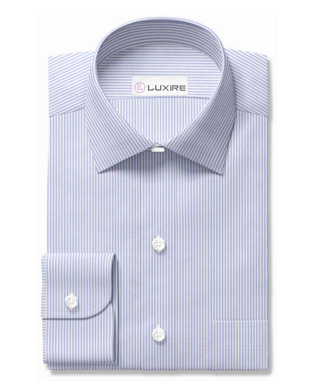 Alumo Oxford: Blue University Stripes - 1