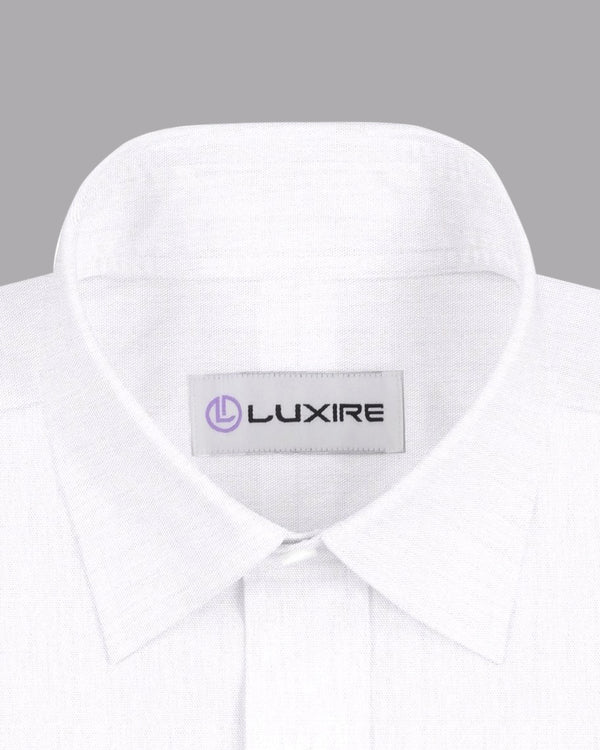 White Plain Dress Shirt