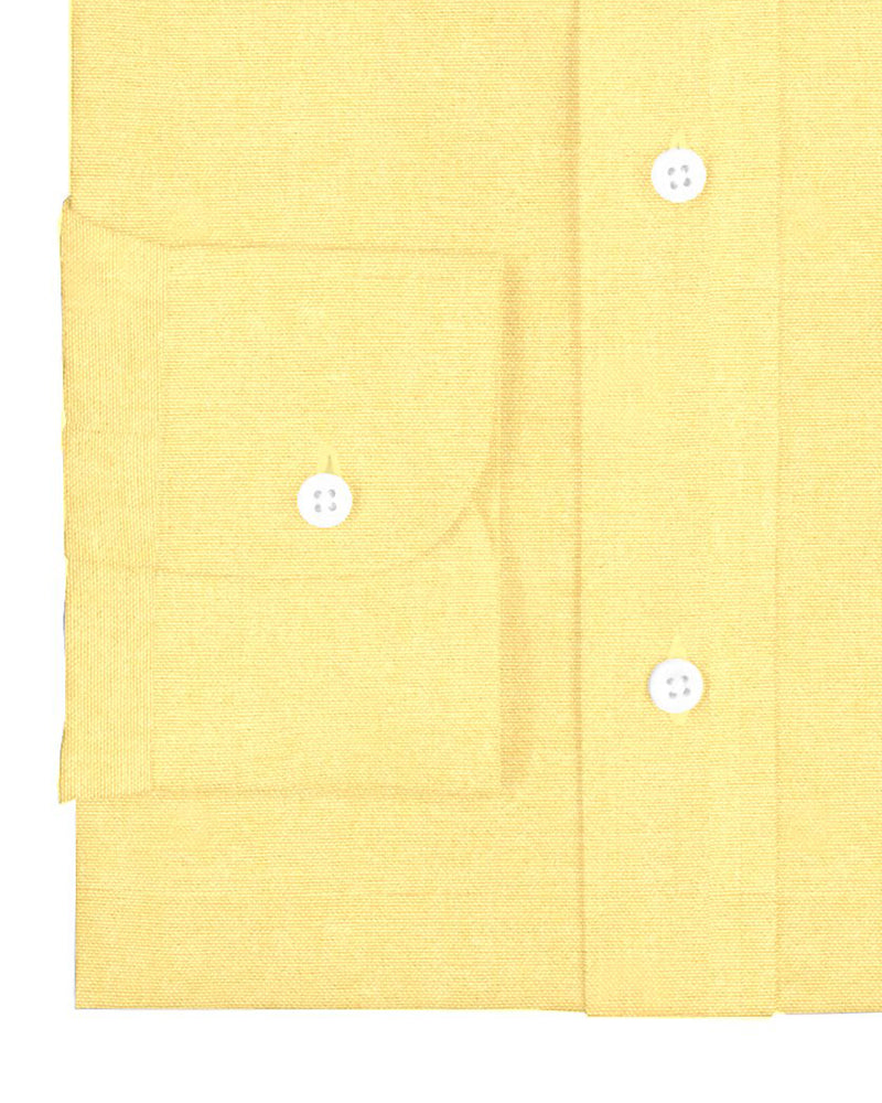 Brisbane Moss Chambray - Yellow
