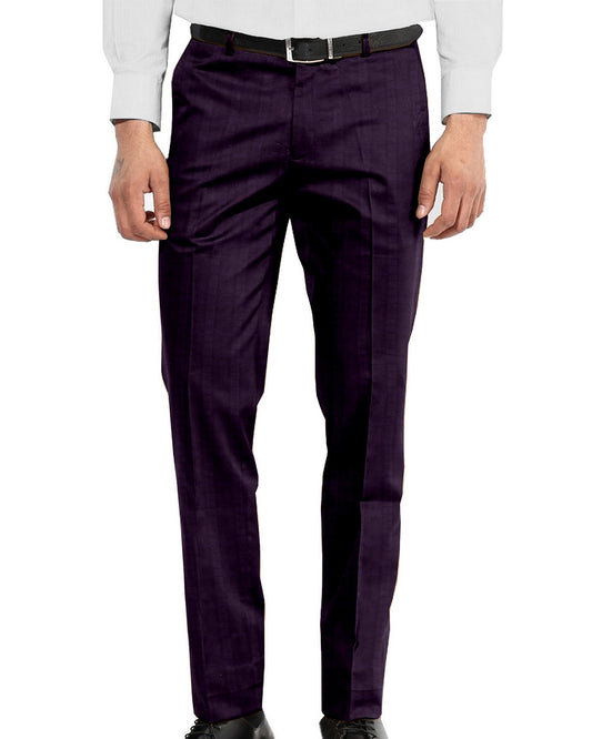 Brisbane Moss Purple Stretch Corduroy