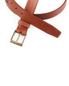 Classic leather belt