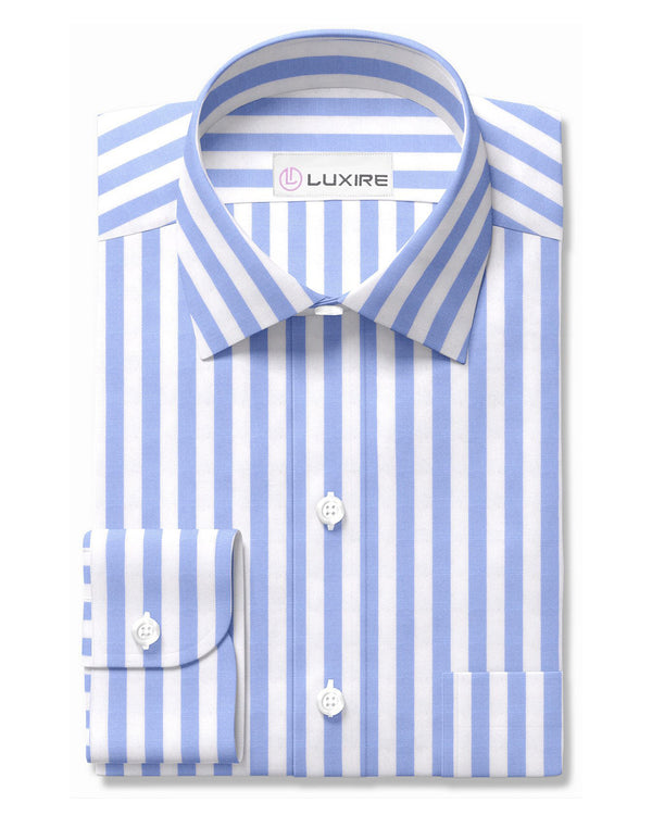 Canclini Squire London Easy Plus: Light Blue Bengal Stripes