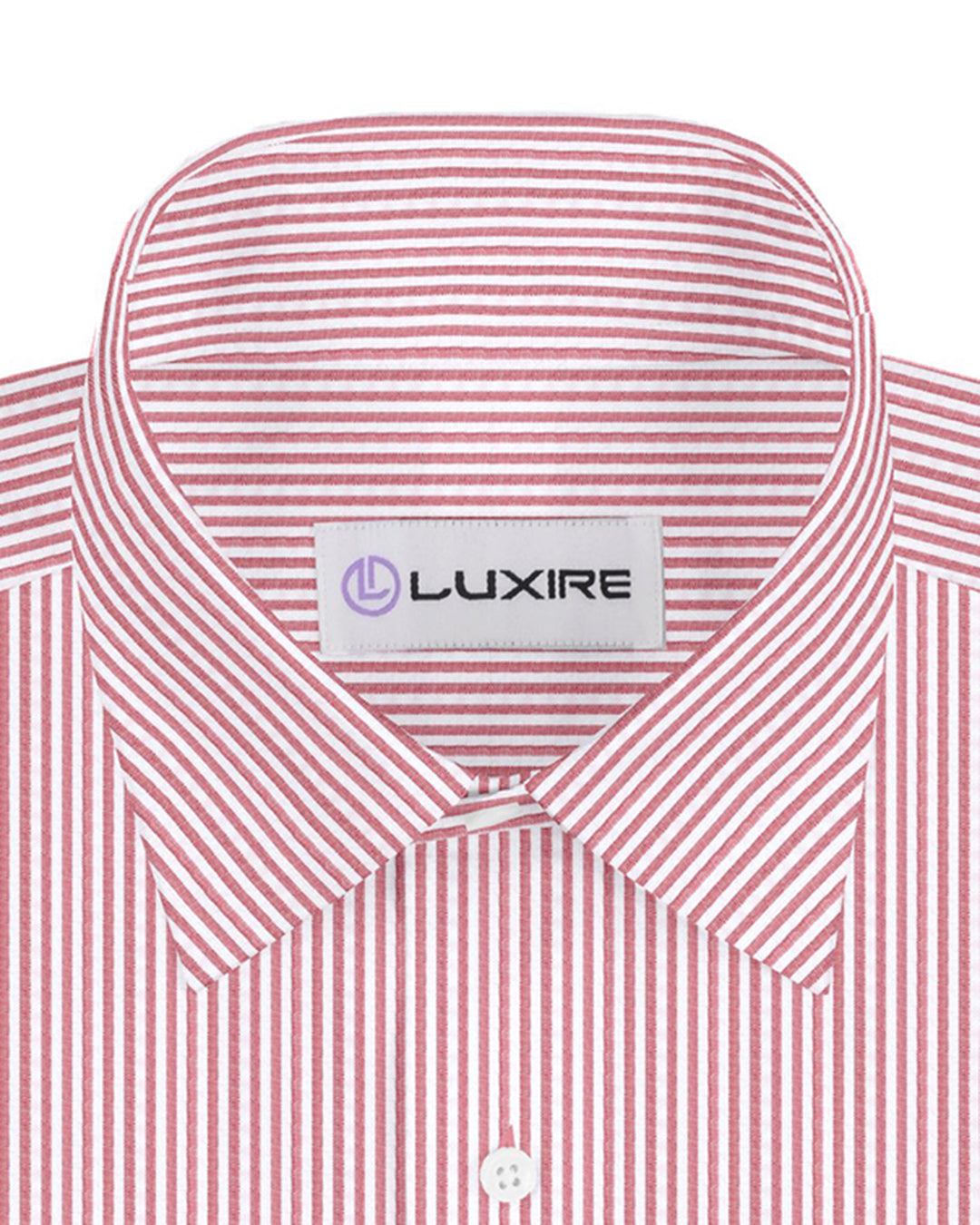 Linen: Red White Candy Stripes