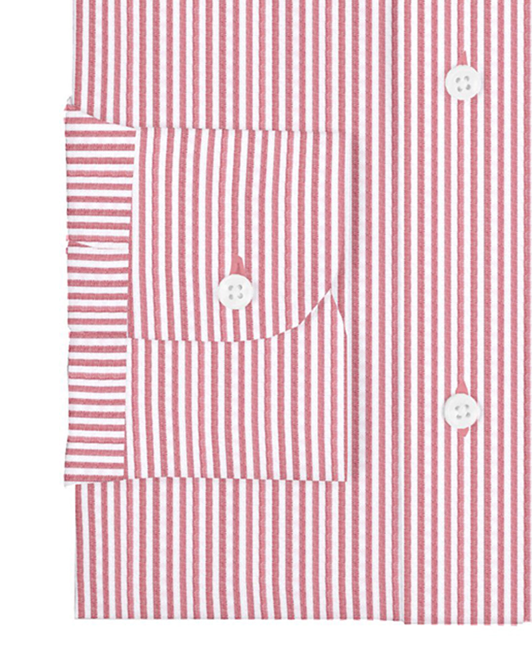 Linen: Red White Candy Stripes