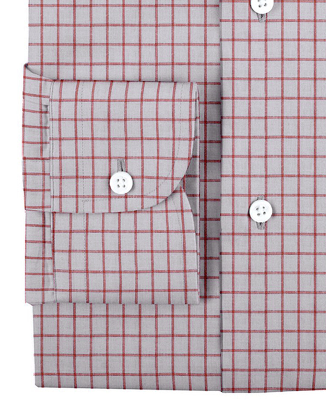Linen: Red Graph Checks - 3