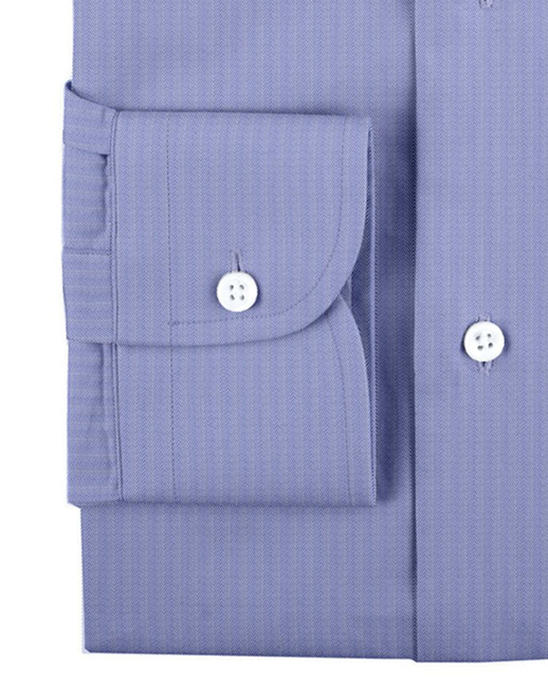 Grandi and Rubinelli Dark Blue Herringbone