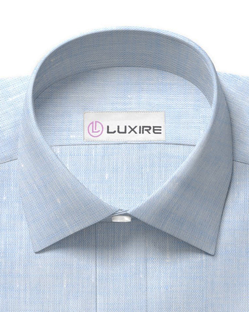 Grandi and Rubinelli Powder Blue Linen