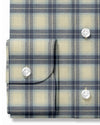 Ecru Grey Light Plaid