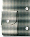 Dark Green Gingham Oxford