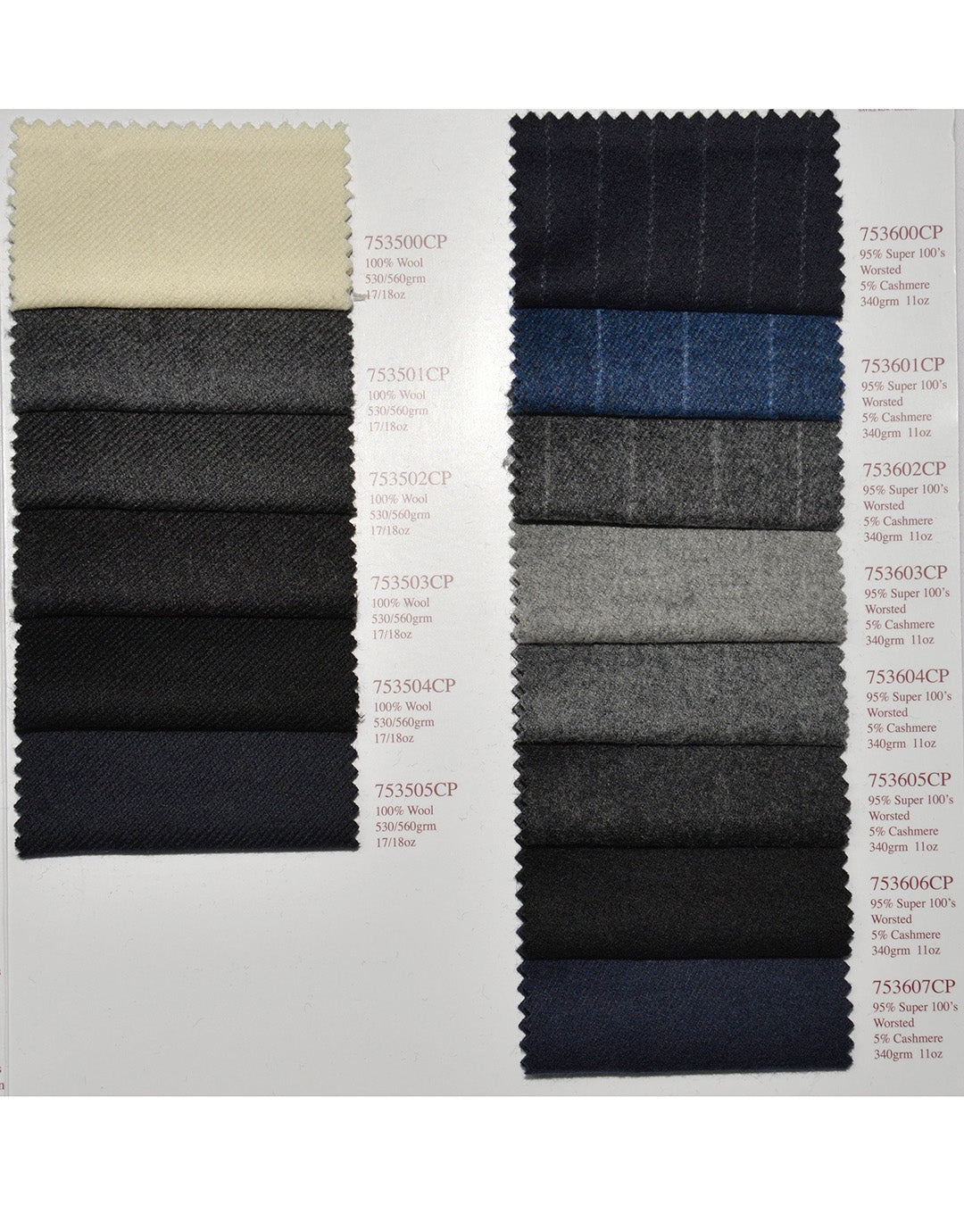 Holland Sherry Classic Worsted Flannel Wool Wool Grey - 8