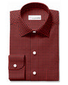Red Black Shepherd Checks Flannel