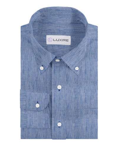 Linen: Pale Blue End-on-End