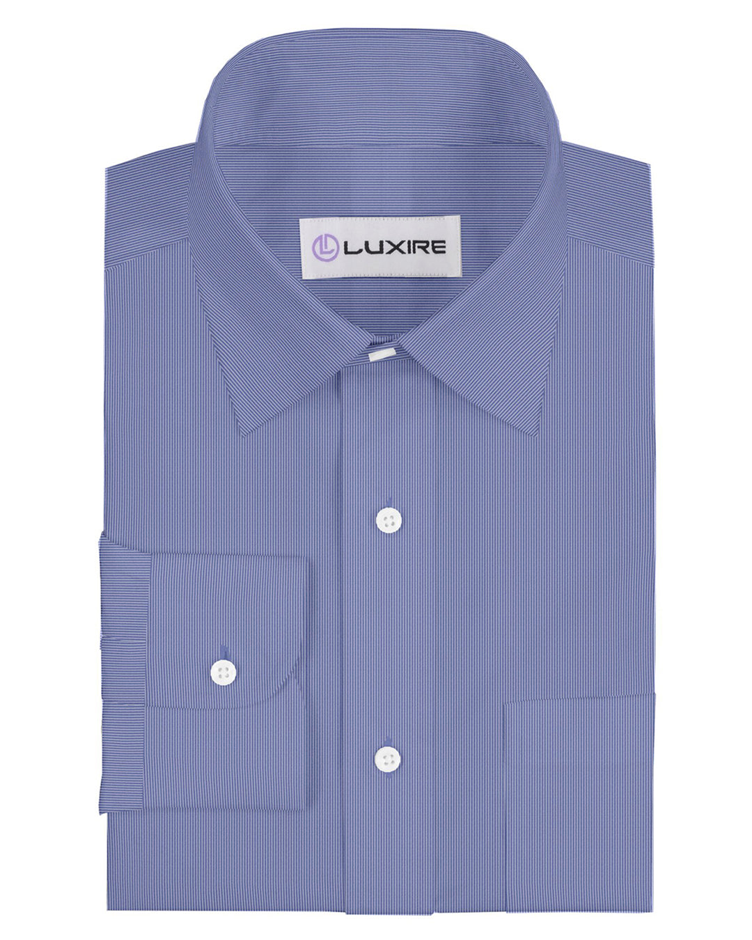 Blue Dress Stripes Every-day Shirt - 1