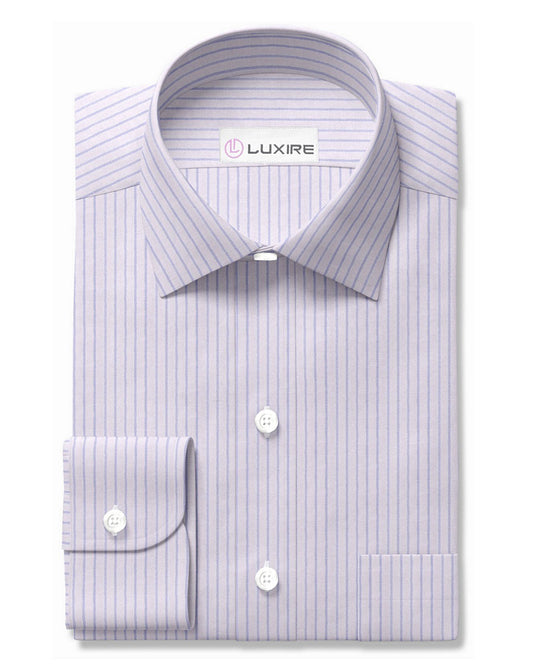 Luxire Presto: Monti White With Blue Stripes