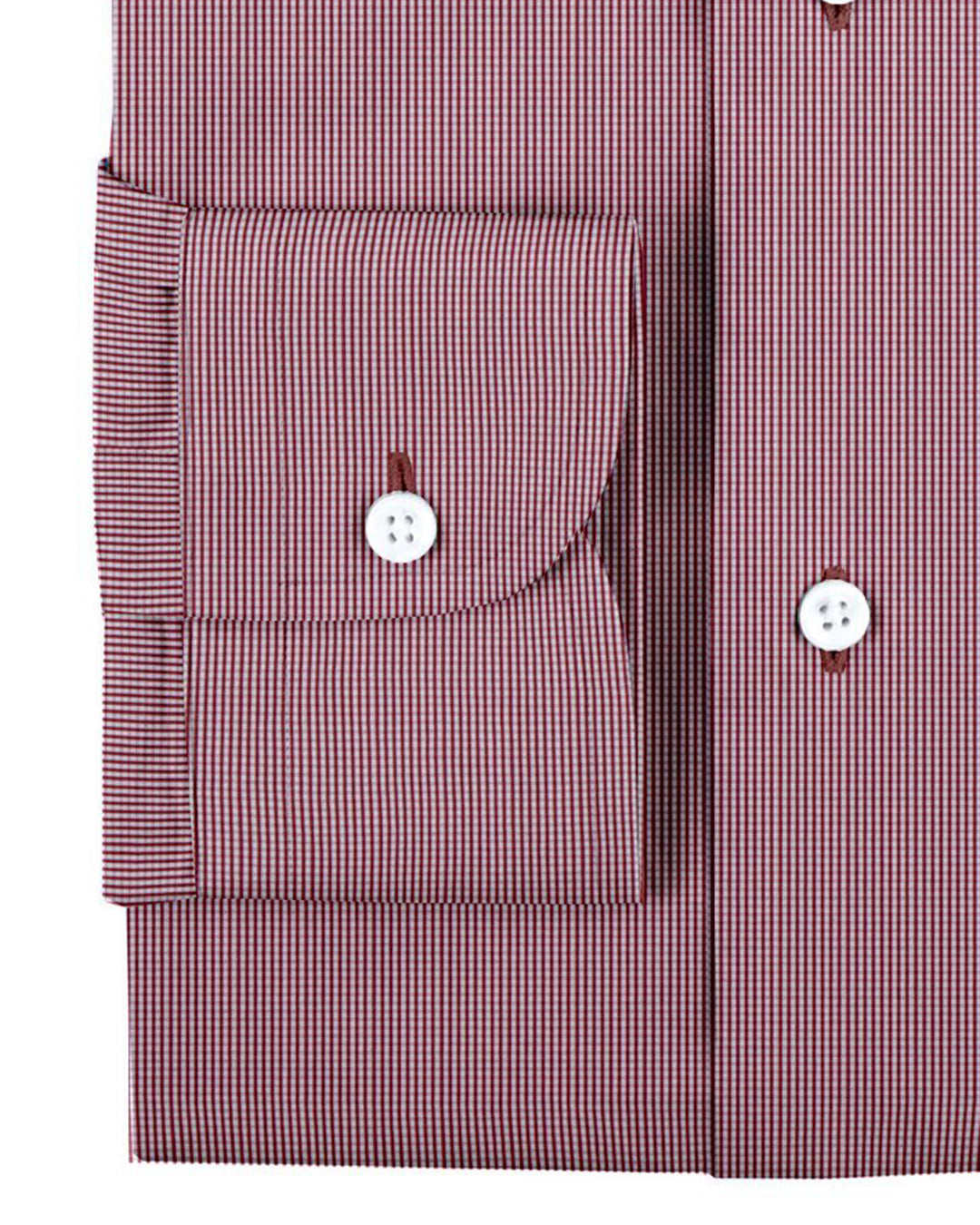Red on White Checks - 3