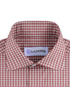 Friday Shirt:Red Double Pin Checks