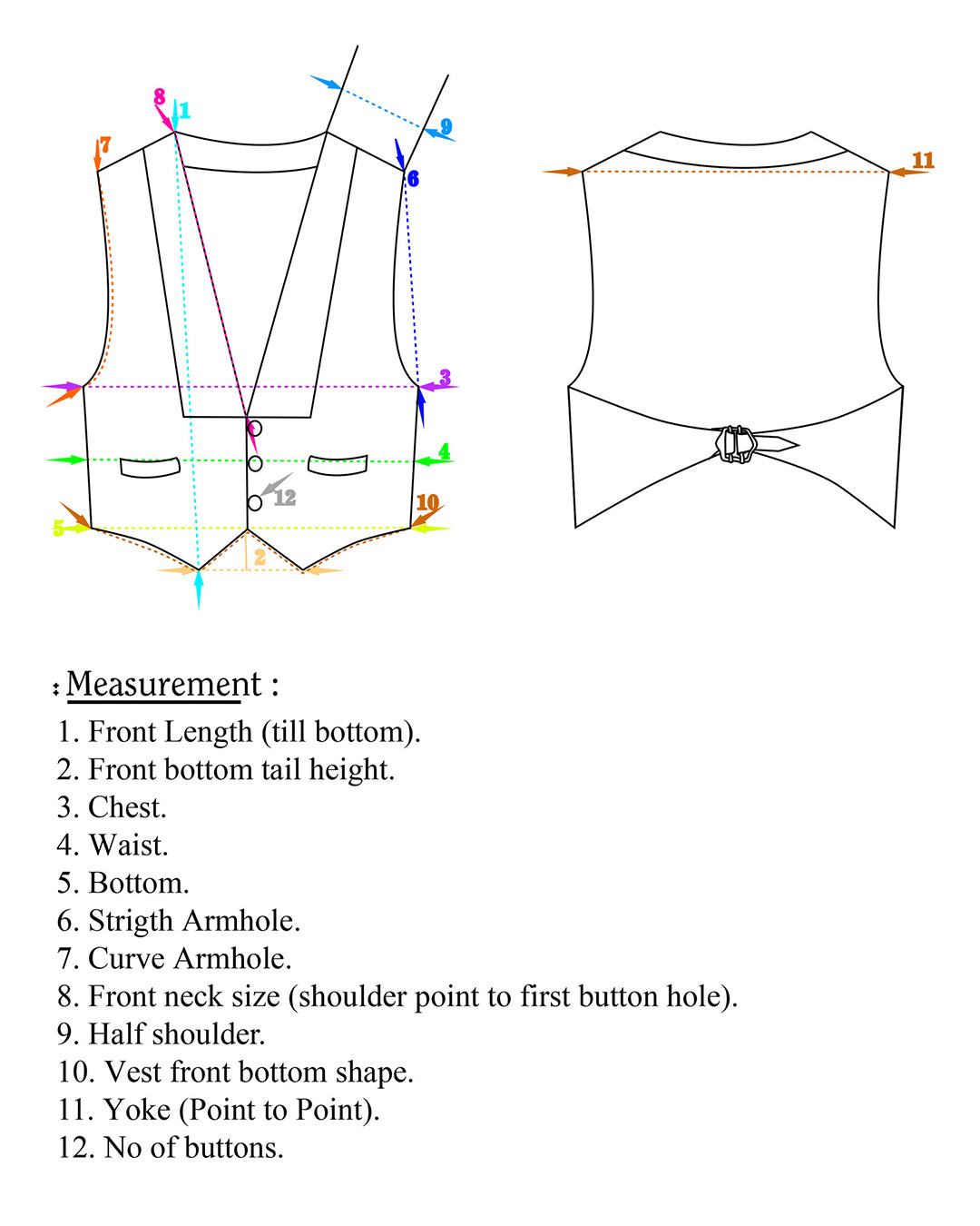 Luxire Tuxedo vest - 6