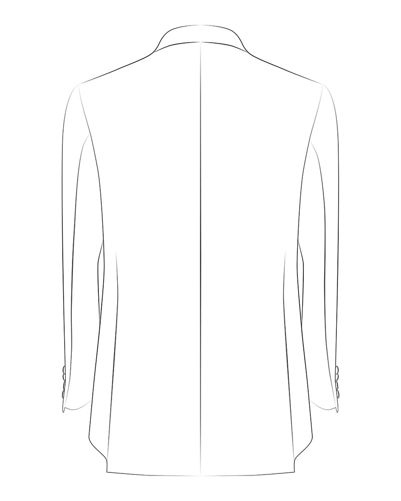 Ethomas Brick Brown White Checks Jacket