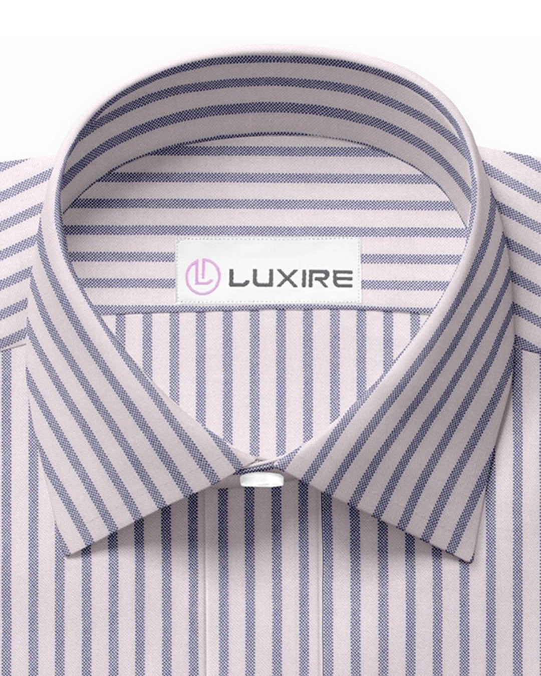 Navy Candy stripes Oxford - 2